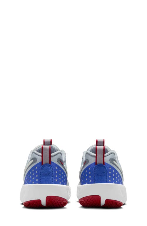 Nike Kids' G.t. Cut 3 Basketball Shoe In Wolf Grey/blue/sail
