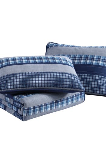 Nautica Addison Quilt Set In Blue