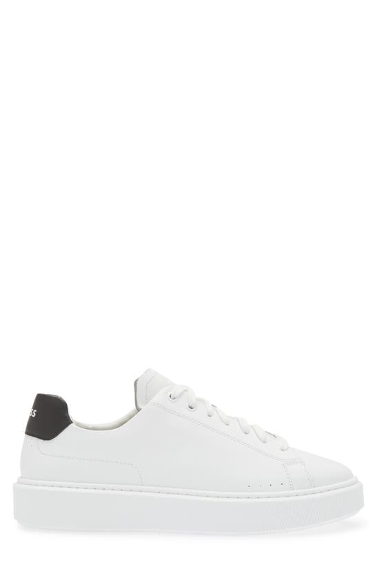 Shop Hugo Boss Boss Colyn Hybrid Leather Sneaker In White