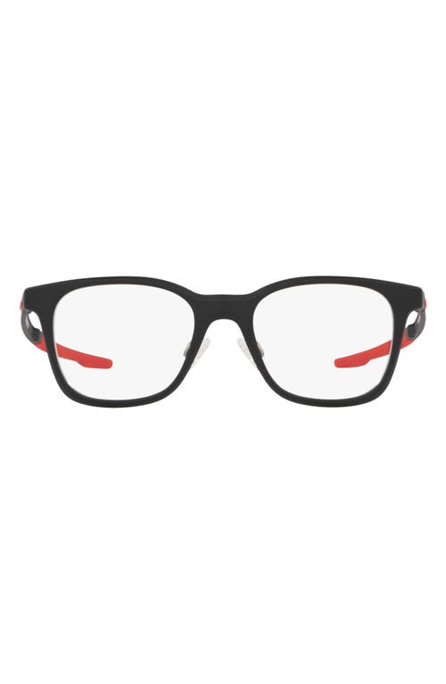 Oakley Kids' Milestone XS 47mm Square Optical Glasses in Black at Nordstrom