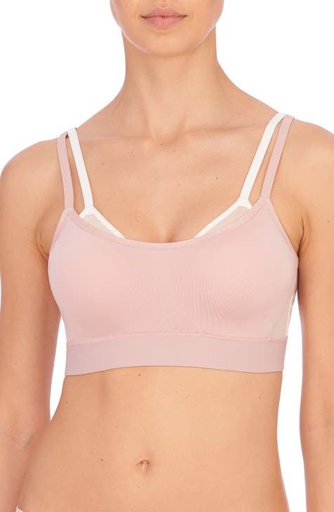 Women's High Support Sports Bra - 900 Pink - Old pink - Domyos