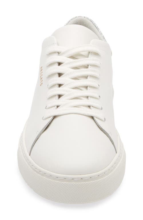 Axel Arigato Clean 90 Sneakers In Off White/silver
