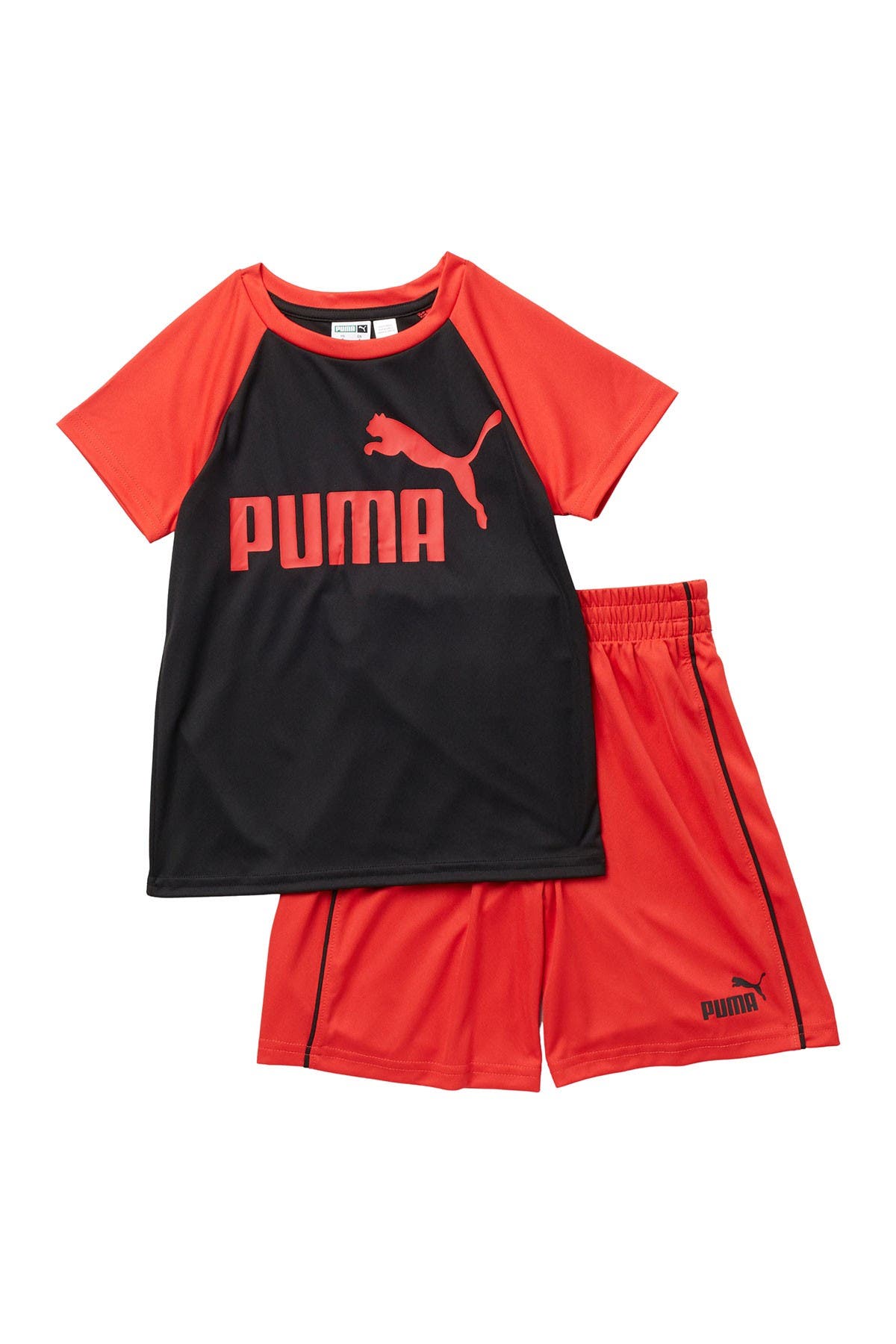 puma shorts and shirt