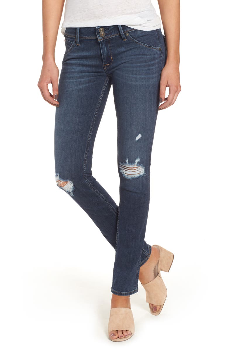 Hudson Jeans Collin Ripped Skinny Jeans (Taken) | Nordstrom