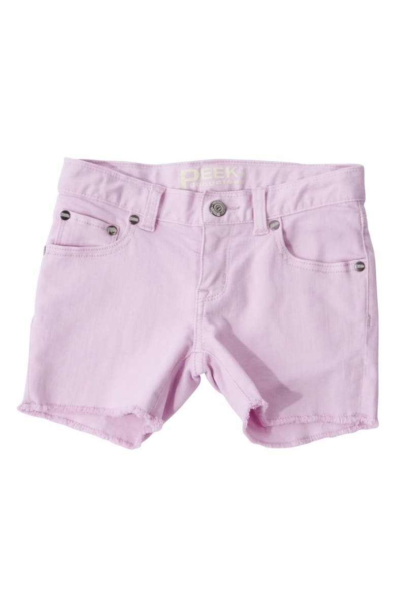 Peek 'Griffin' Cutoff Denim Shorts (Toddler Girls, Little Girls & Big ...