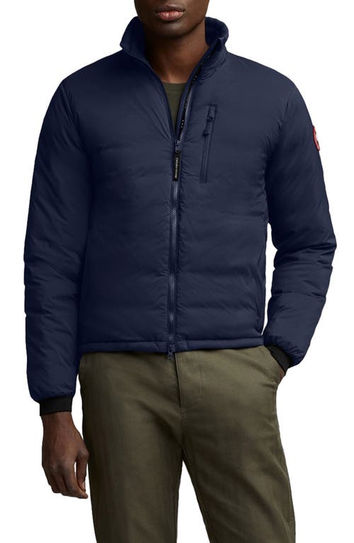 Canada Goose Lodge Packable 750 Fill Power Down Jacket Atlantic Navy at Nordstrom,