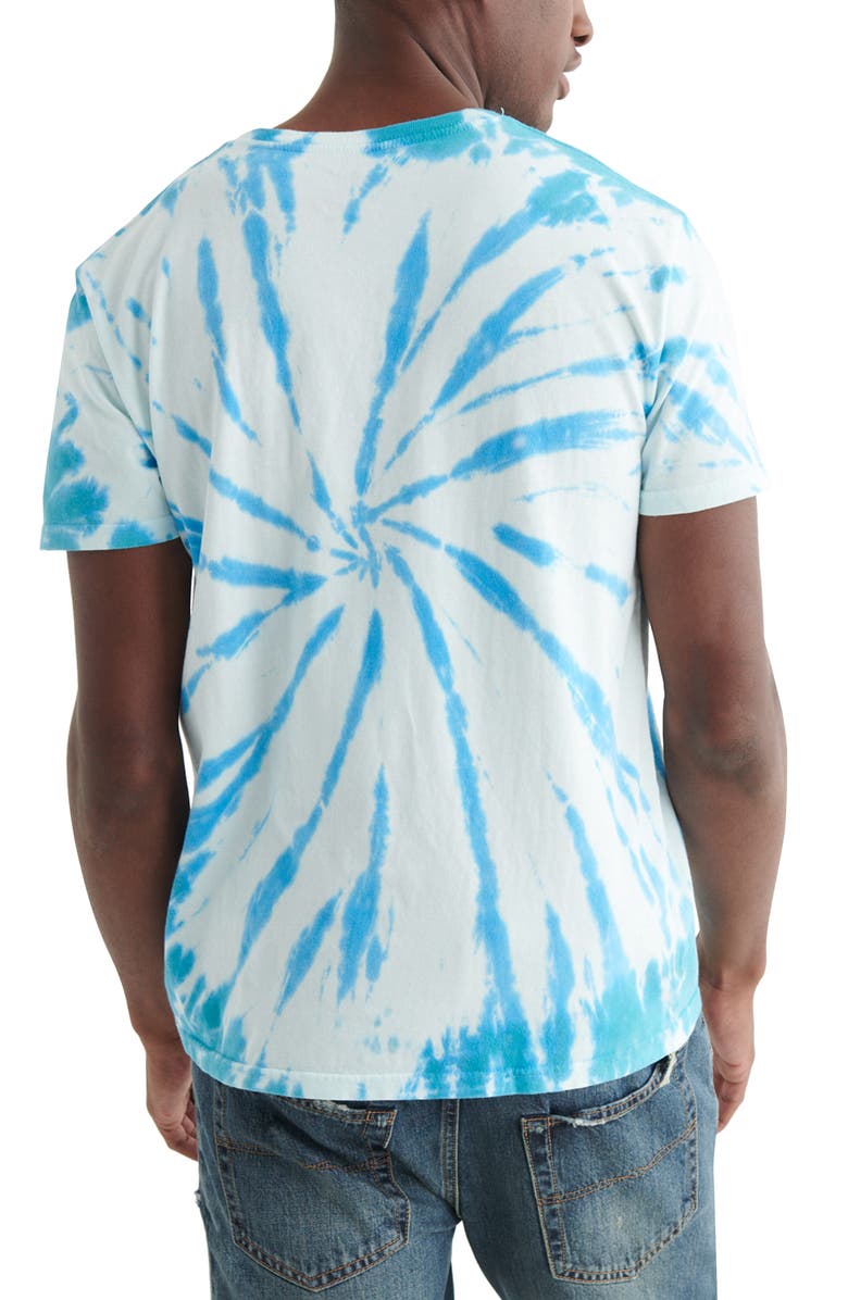 Lucky Brand Tie Dye Logo T-Shirt, Alternate, color, 