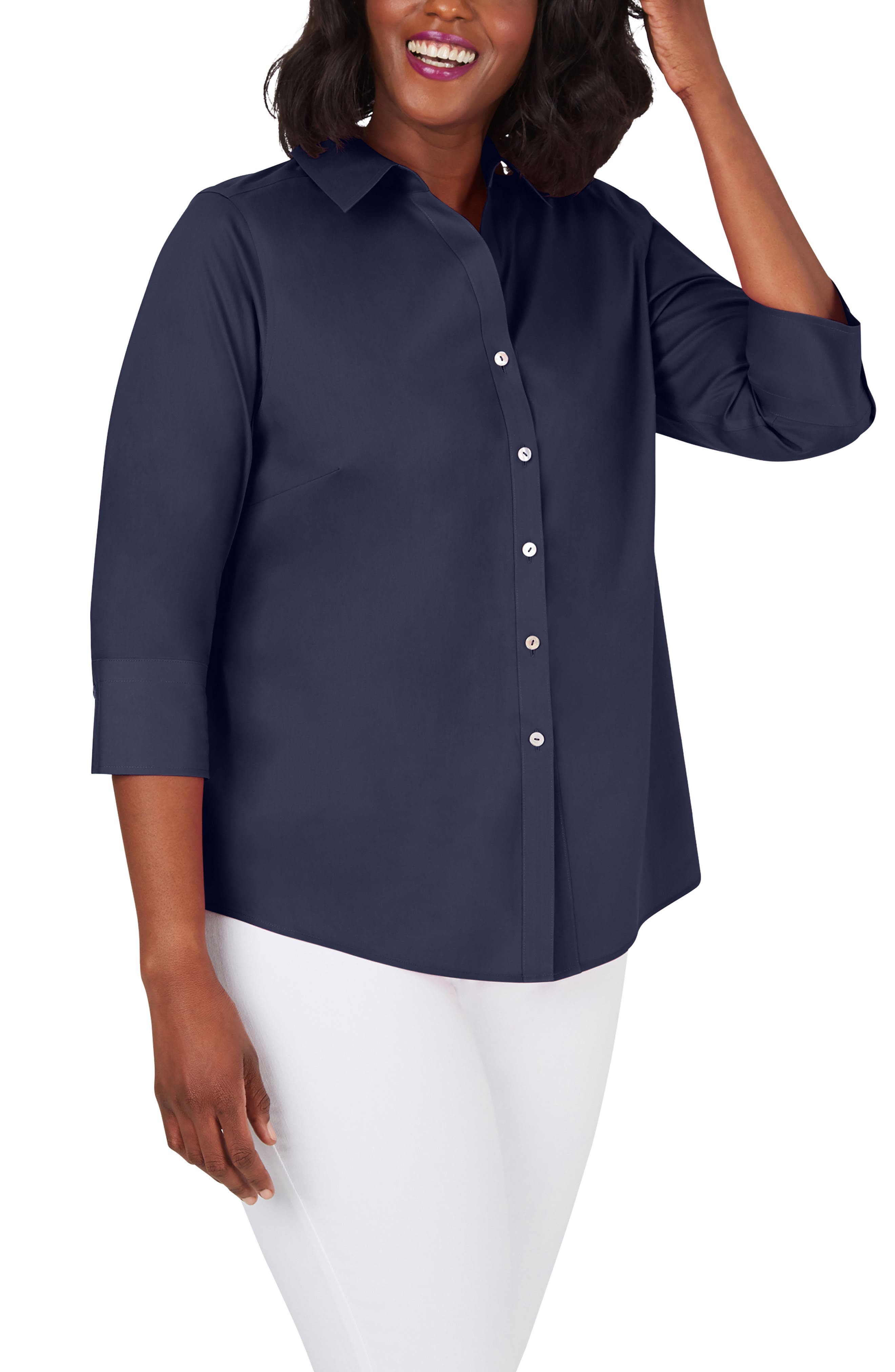 Nordstrom plus size blouses Clearance