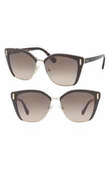 Prada 59mm Cat Eye Sunglasses | Nordstromrack