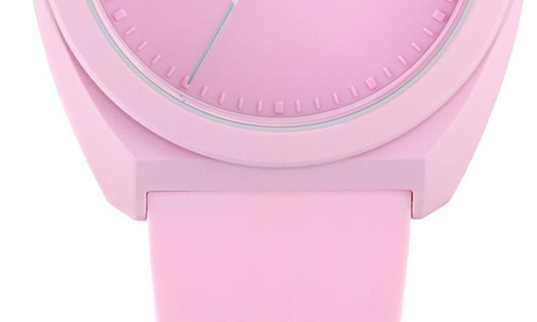 Shop Adidas Originals Ao Street Resin Strap Watch In Pink