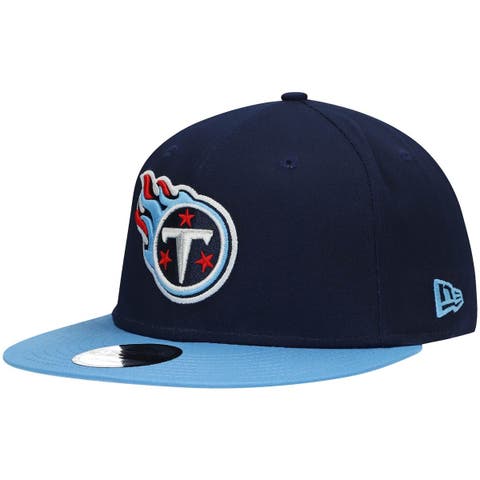 Men's New Era Navy Tennessee Titans 2022 Sideline 9FIFTY Ink Dye Snapback  Hat