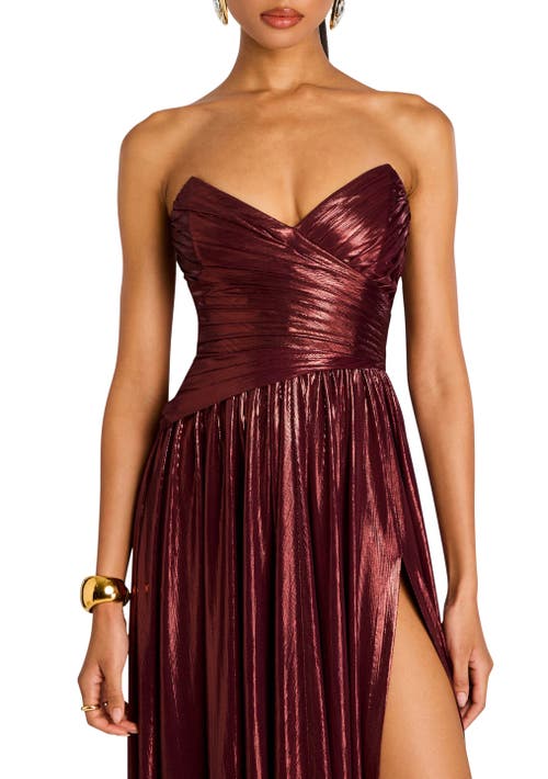 Shop Retroféte Retrofête Waldorf Dress In Port