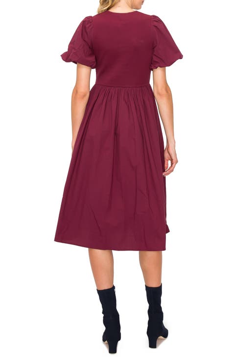 Nordstrom rack shop burgundy dress