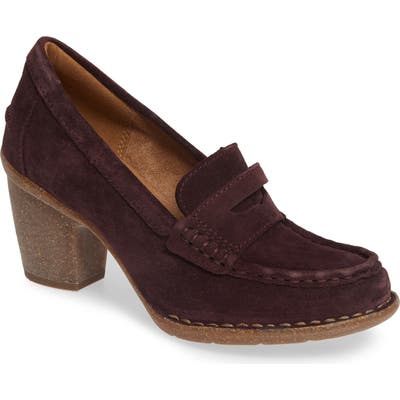 Clarks Carletta Belle Pump, Burgundy