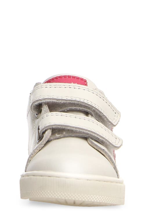 Shop Naturino Kids' Falcotto Sneaker In Off White/pink/lilac