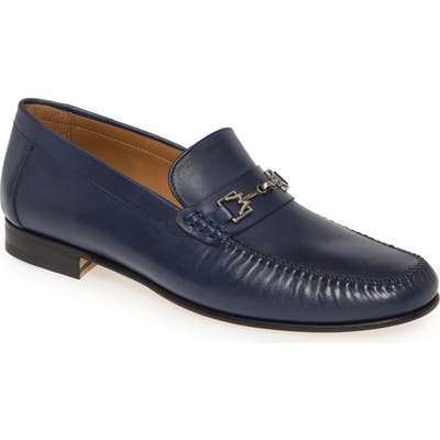 Mezlan Brussels Bit Loafer- Blue