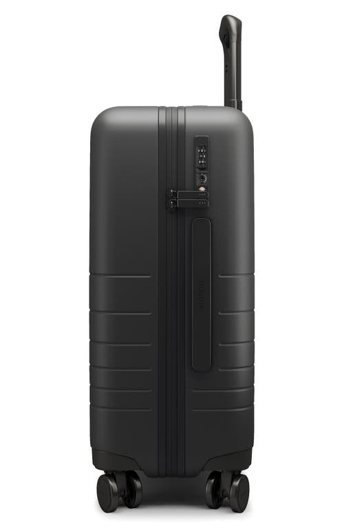 Monos 23-inch Hybrid Spinner Carry-on In Midnight Black