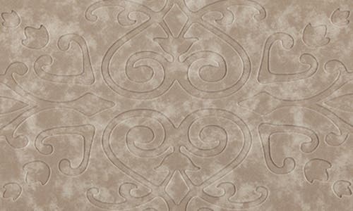 J&v Textiles J And V Textiles Anti-fatigue Embossed Floor Mat In Beige
