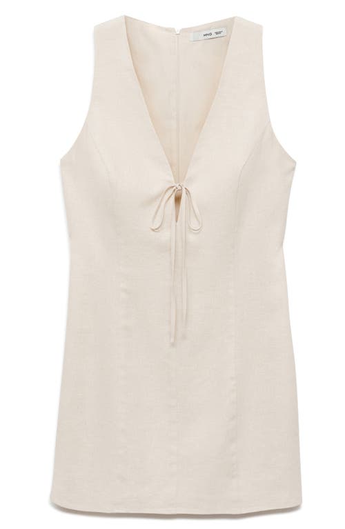 Mango Robe In Beige