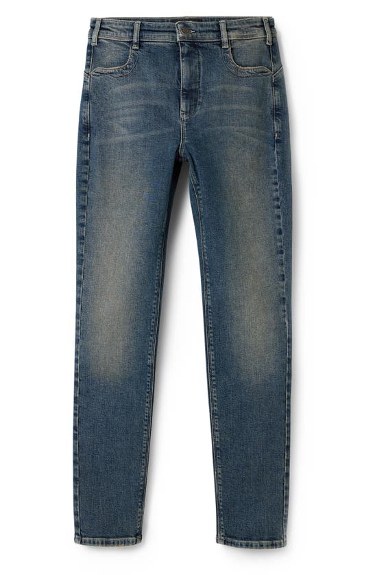 Shop Desigual Donis Skinny Jeans In Blue