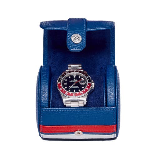 Shop Rapport London Greenwich Single Watch Roll In Navy