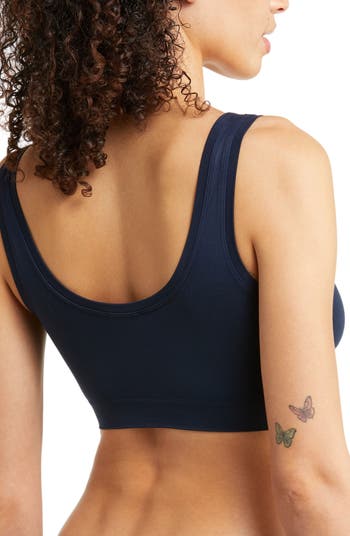Womens Hanro navy Touch Feeling Crop Top