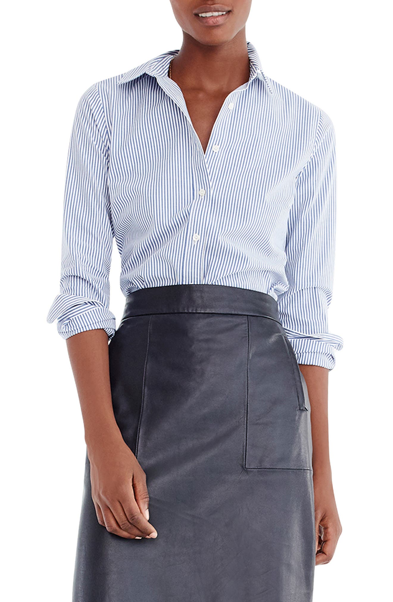 j crew slim stretch perfect shirt