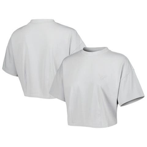Women's Lusso White/Navy St. Louis Cardinals Mack Fleece V-Neck Pullover Top Size: Medium