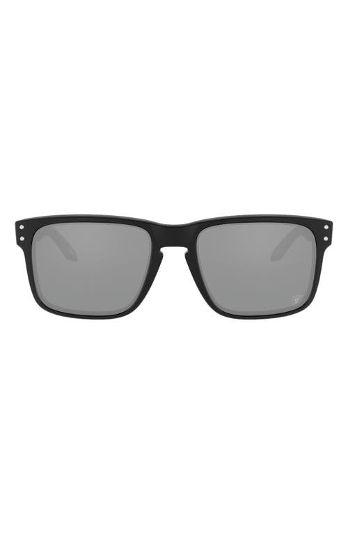 Oakley x Las Vegas Raiders Holbrook 57mm Square Sunglasses in Black at Nordstrom