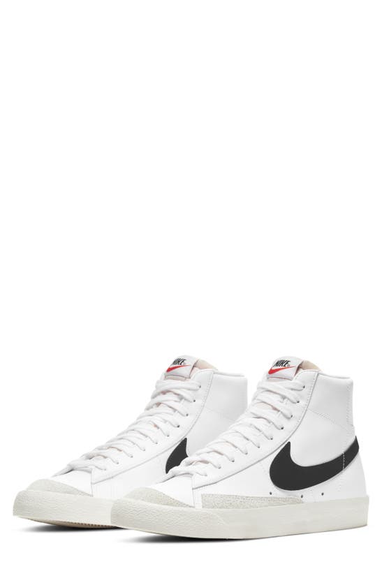 Nike Blazer Mid '77 Vintage Sneaker In White/ Black