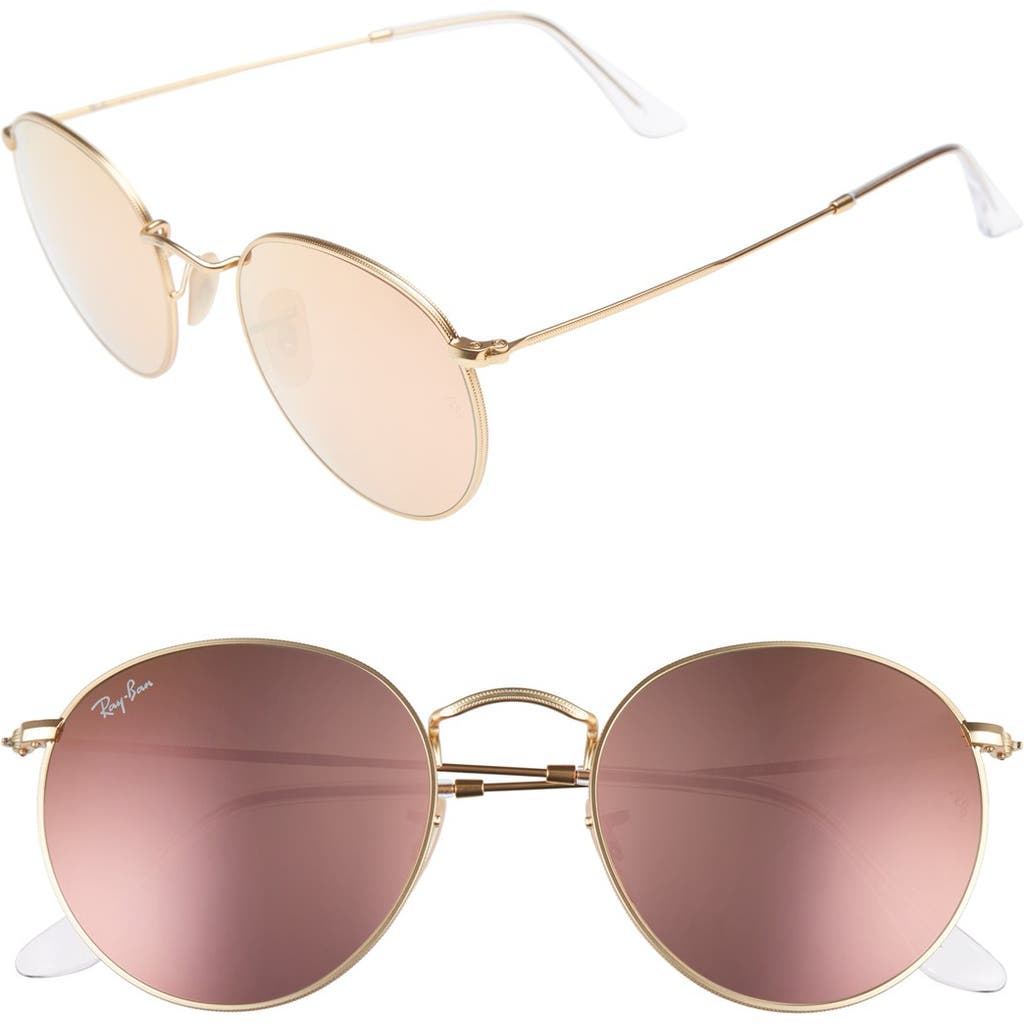 Ray Ban Ray-ban Icons 53mm Retro Sunglasses In Pink