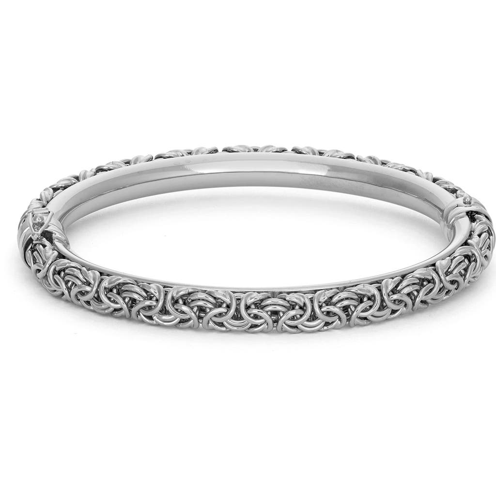 Fzn Byzantine Bangle In Silver