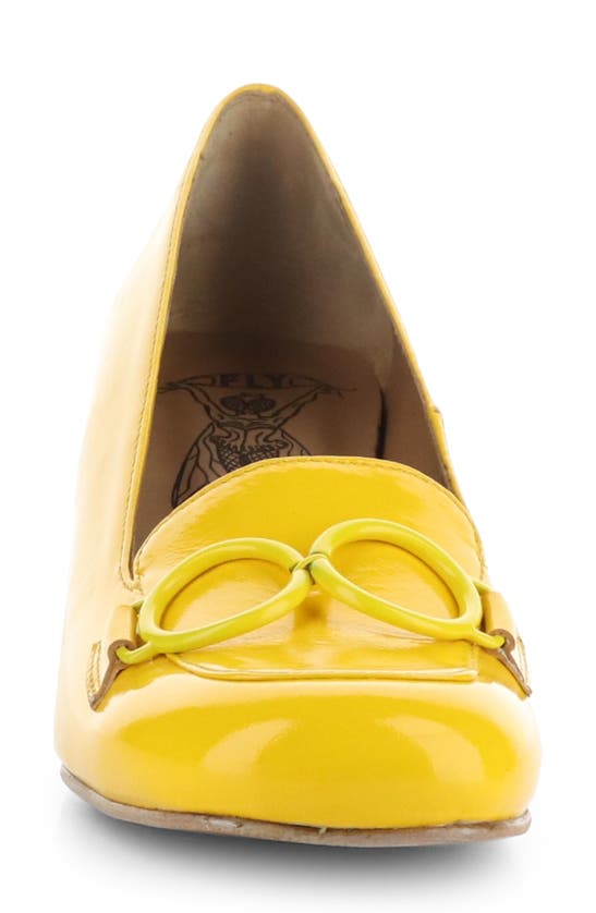 Shop Fly London Sivi Pump In 001 Yellow Nappalak