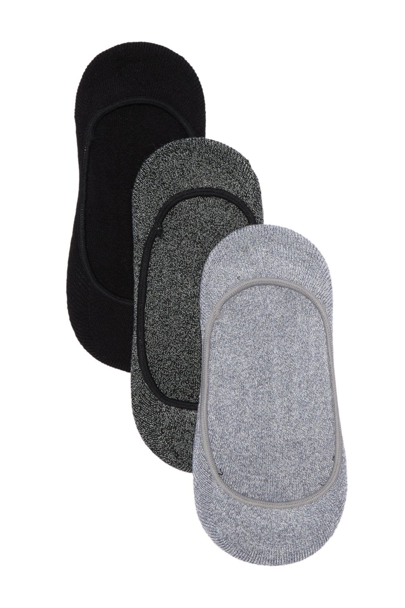 Nordstrom Pillow Sole NoShow Socks Pack of 3 Nordstrom Rack