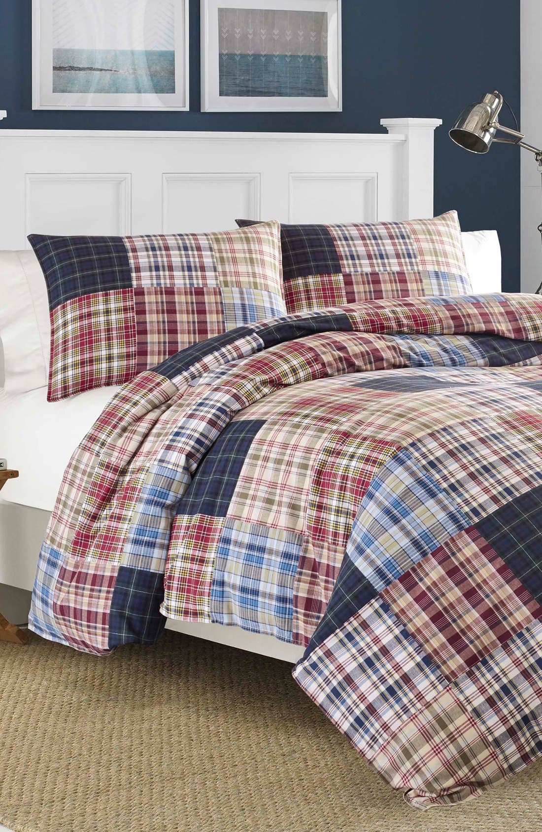 Nautica Blaine Twin Patchwork Comforter & Sham Set Nordstrom