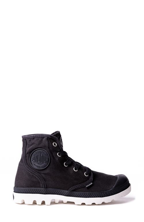 Shop Palladium Pampa Hi Bootie In Black/marshmallow