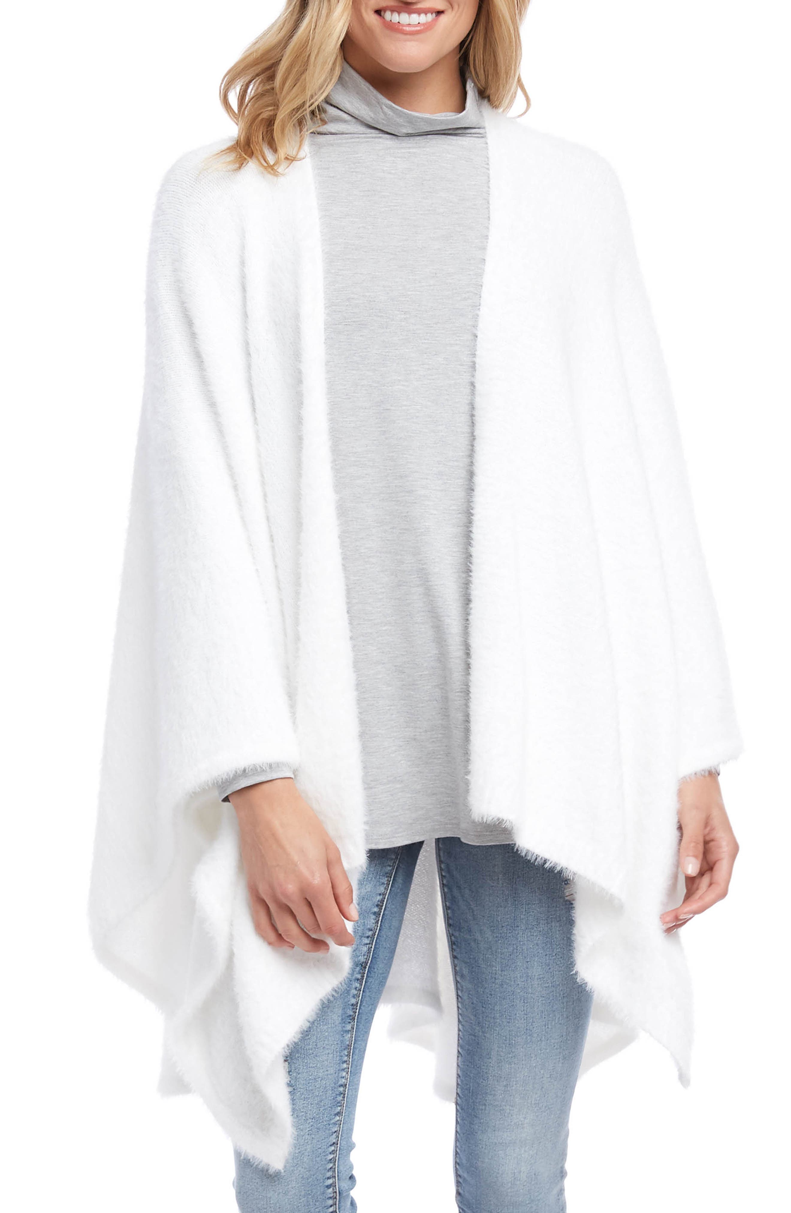 poncho cardigan