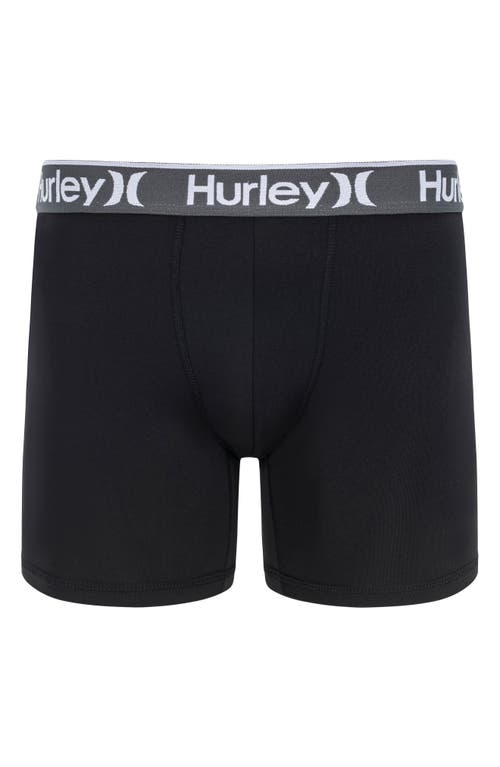 Shop Hurley Regrind 3-pack Boxer Briefs In Blue Combo