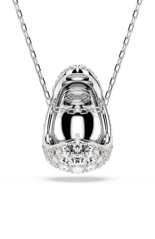 Shop Swarovski Sublima Pendant Necklace In Silver