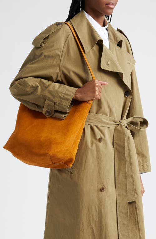 Mansur Gavriel Everyday Cabas Suede Hobo Bag In Cuoio