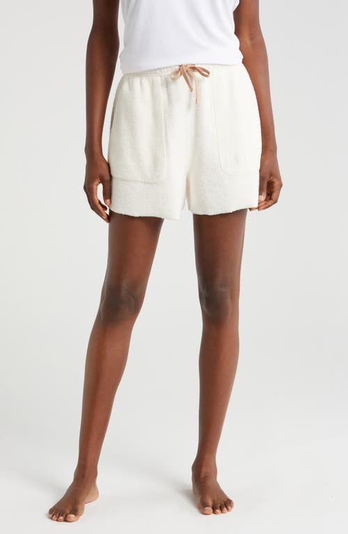 Shop Lunya Silksweats™ Reversible Lounge Shorts In Sway Birch 2