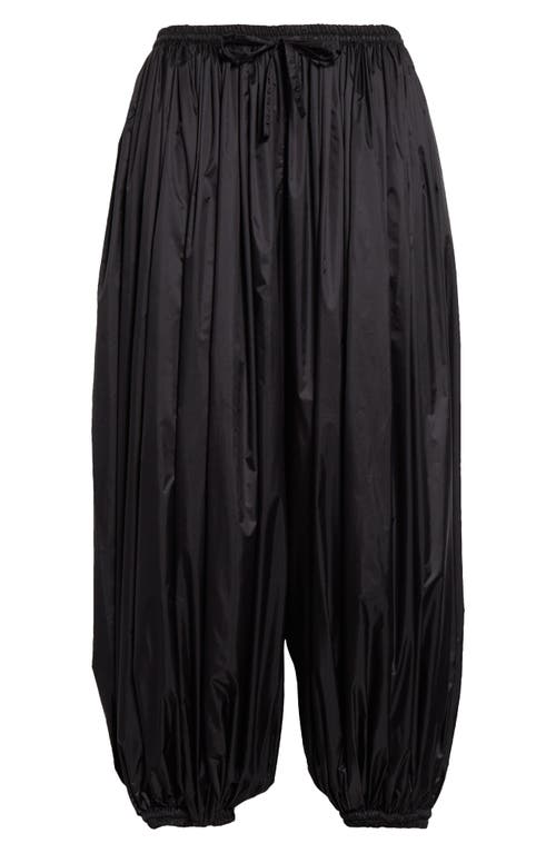 Alaïa Low-rise Balloon Pants In Noir