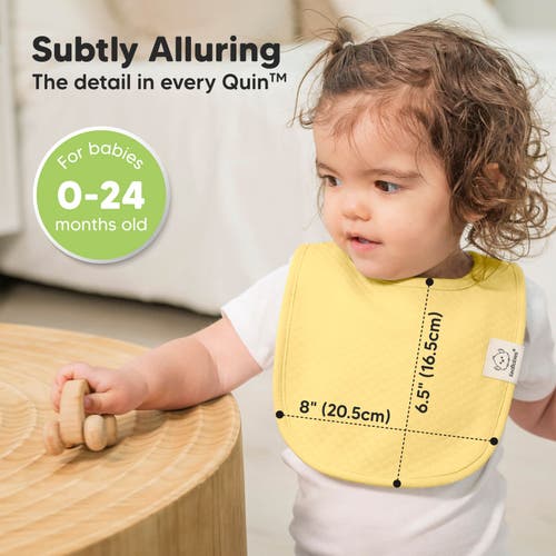 Keababies 8-pack Quin Drool Bibs In Dawn