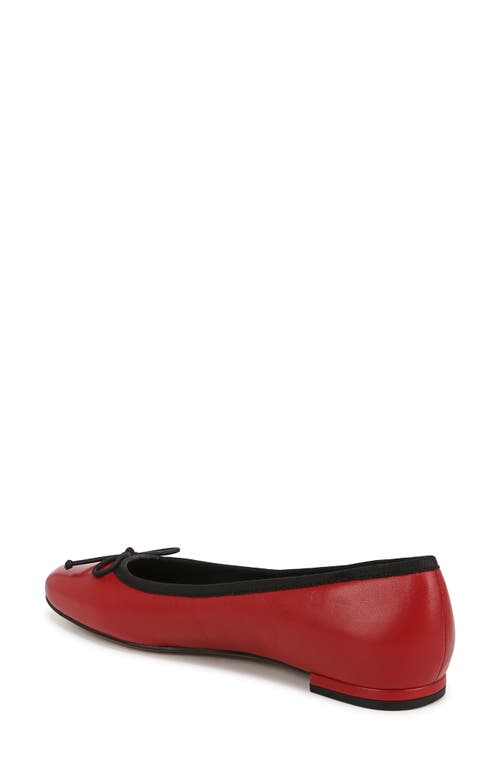 Shop Franco Sarto Abigail Ballet Flat In Red