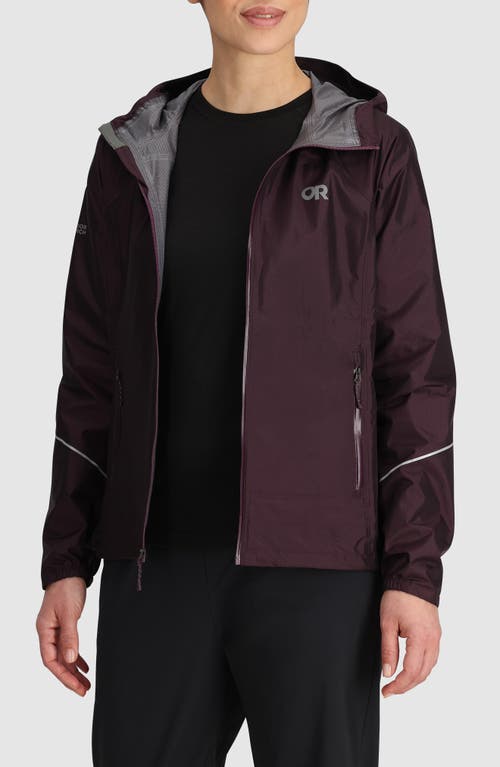 Shop Outdoor Research Helium Rain Ultralight Jacket In Amethyst