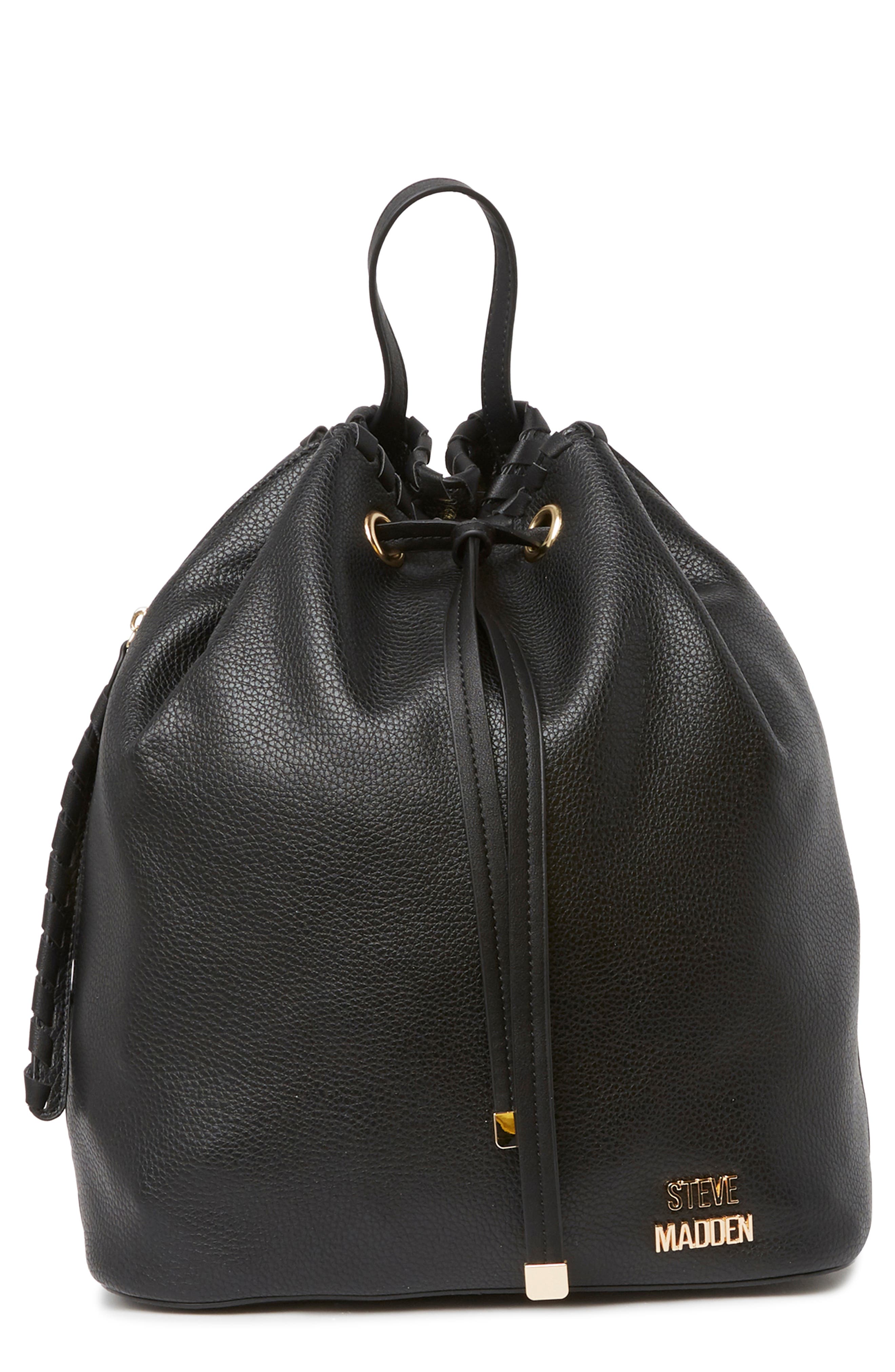 steve madden drawstring backpack