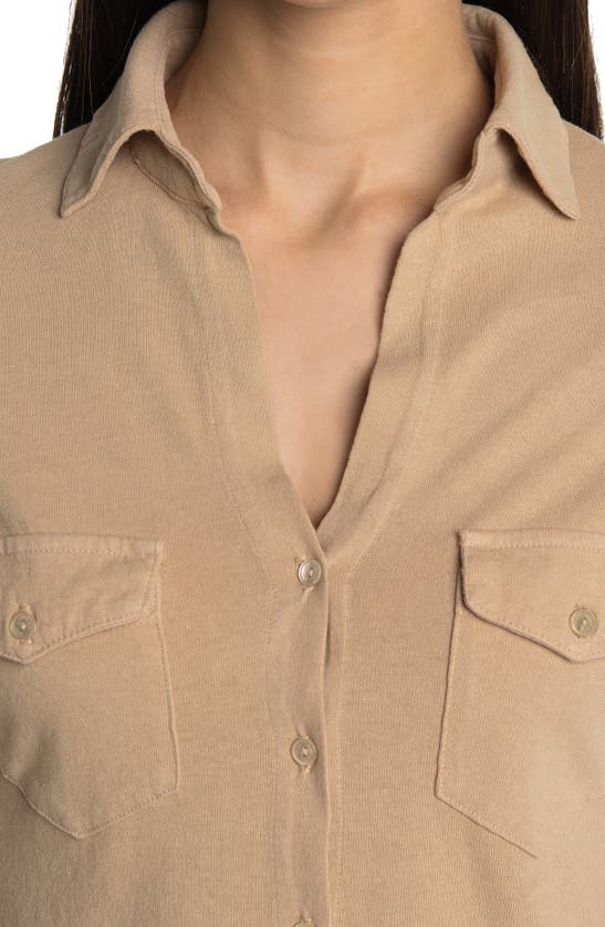 NILI LOTAN LIAM BUTTON-UP SHIRT