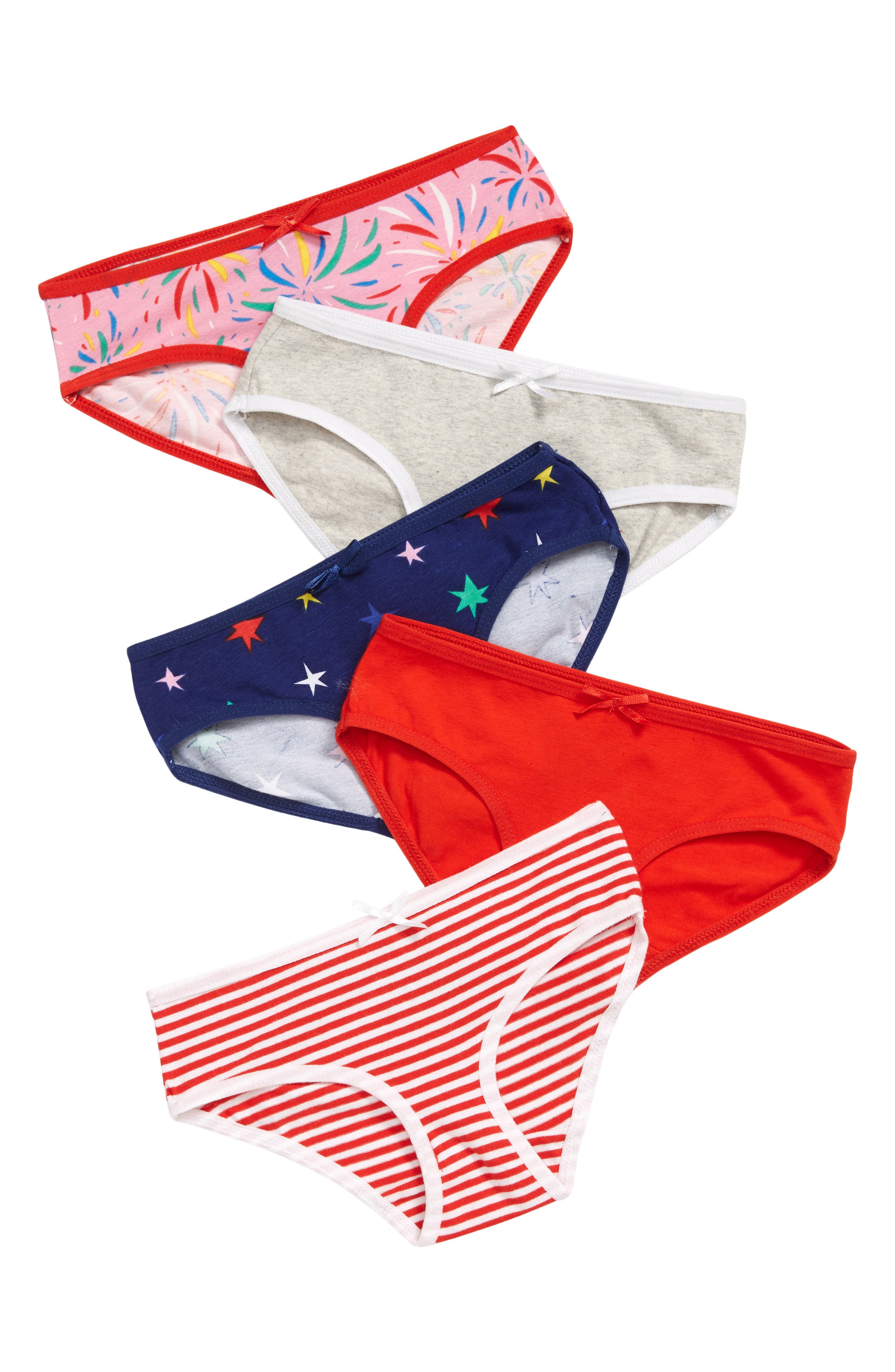 Tucker + Tate 5-Pack Hipster Briefs in Summer Americana Pack