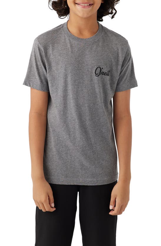O'neill Kids' Combo Graphic T-shirt In Gray