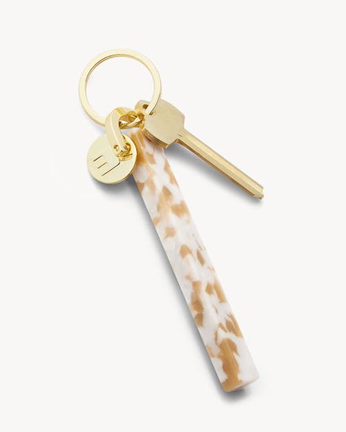 Machete Bar Keychain In Taupe Shell